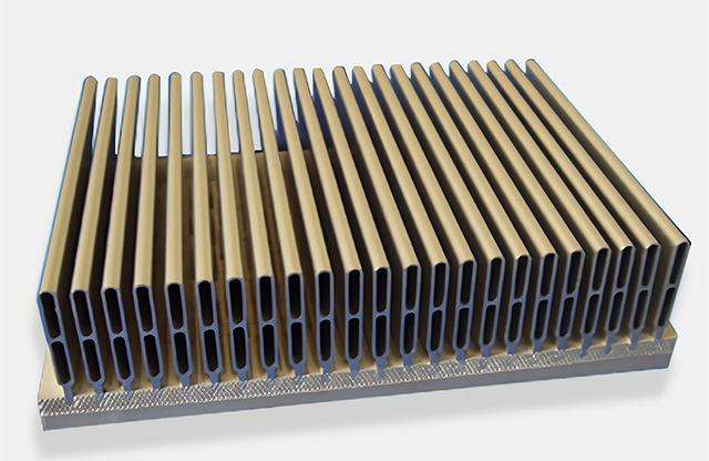 Folded Fin Heat Sinks